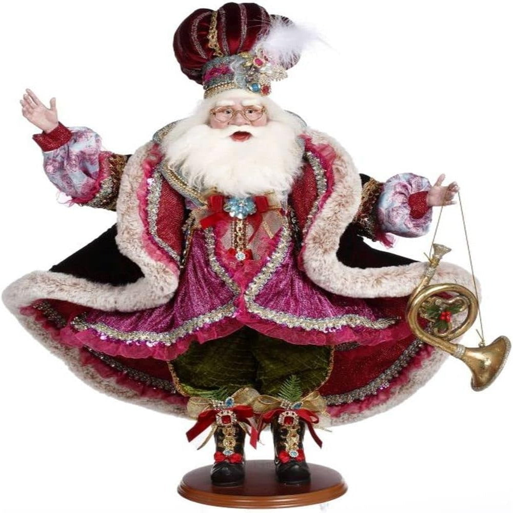 28.5" Jazz Mataz Santa – Unique Musical Christmas Decoration