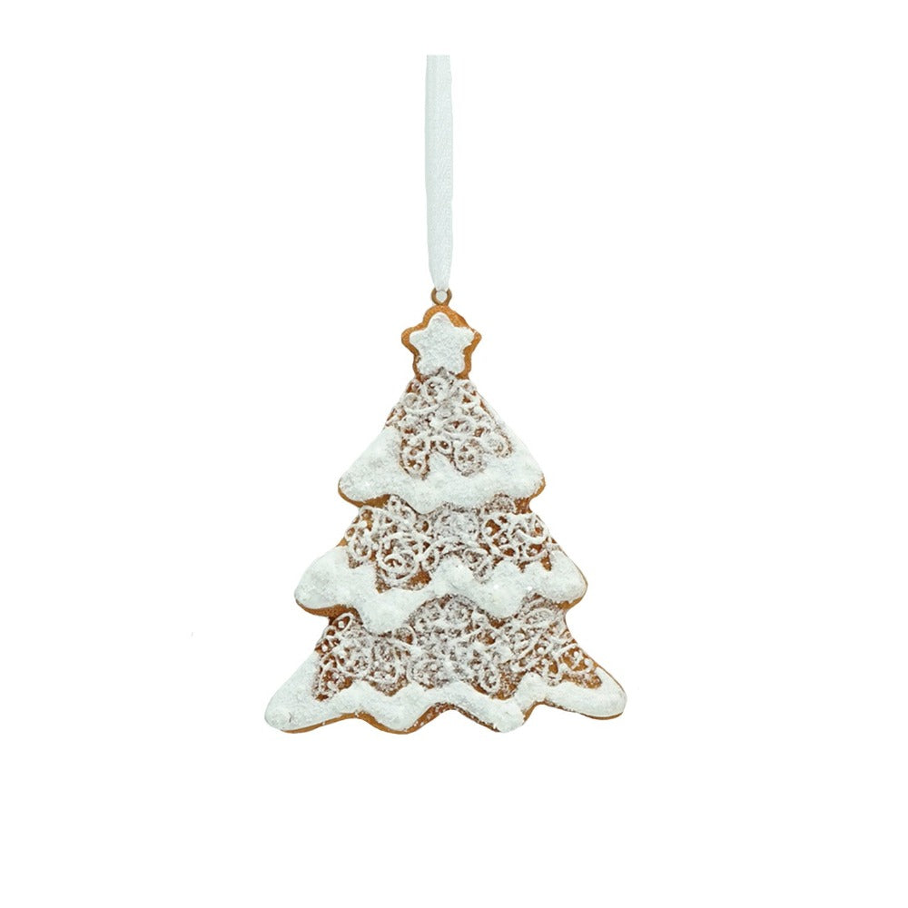 4" Gingerbread Christmas Hanging Ornament – Sweet Holiday Tree Decoration