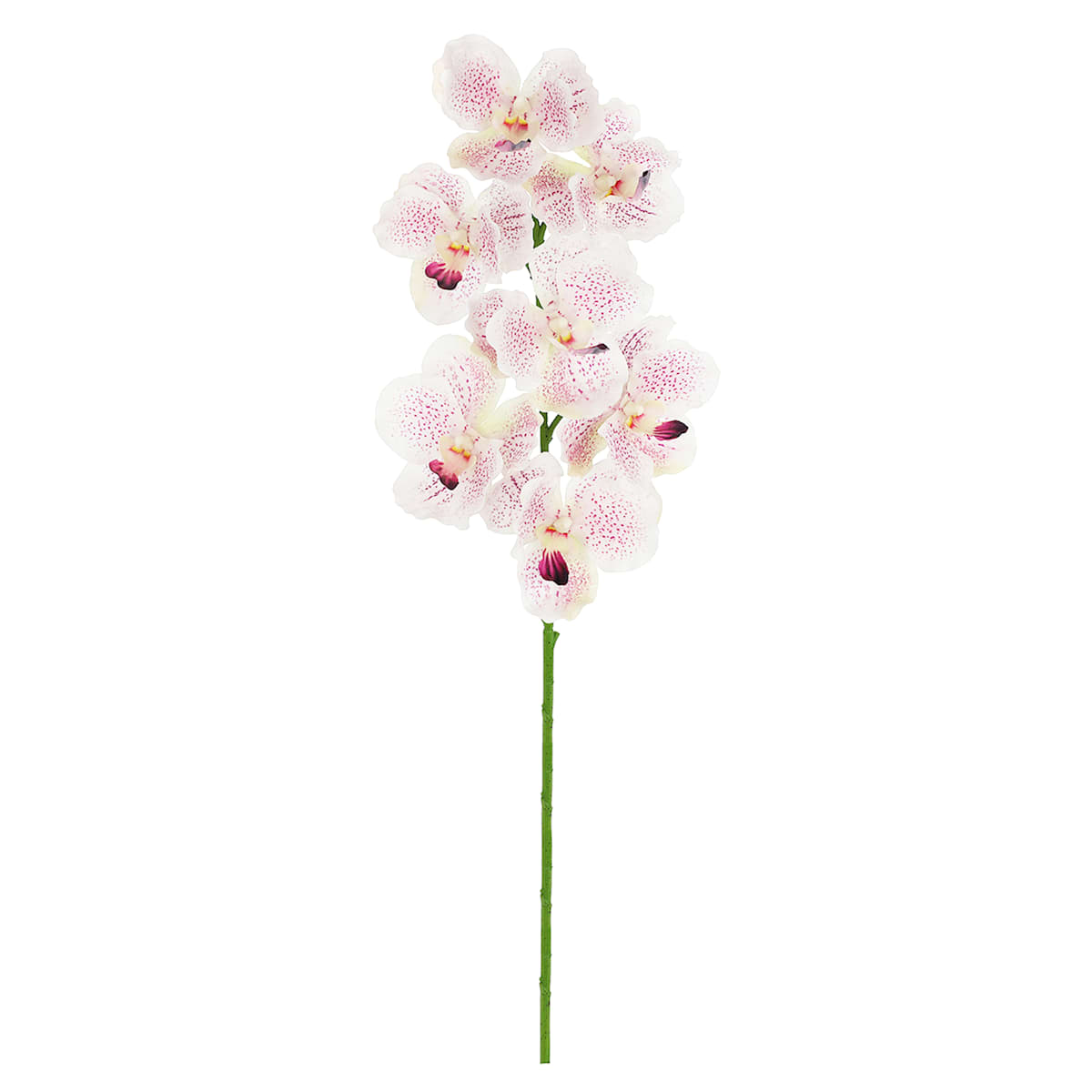 31" - Speckled Pink Orchid Artificial Stem –