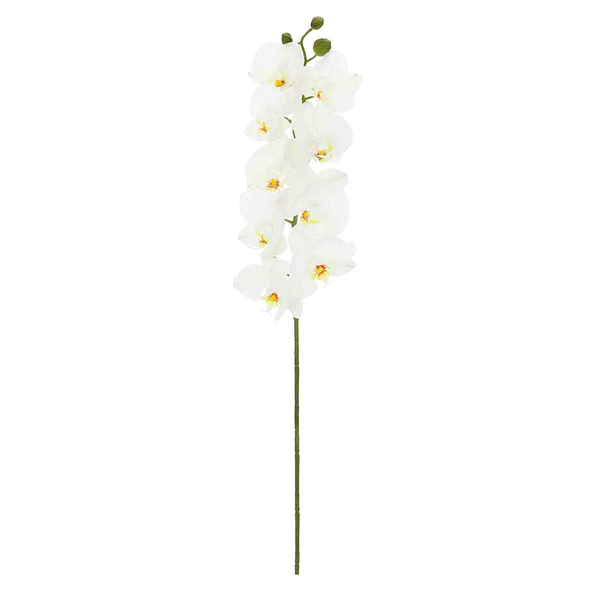 29.5" - White Orchid Artificial Flower Stem