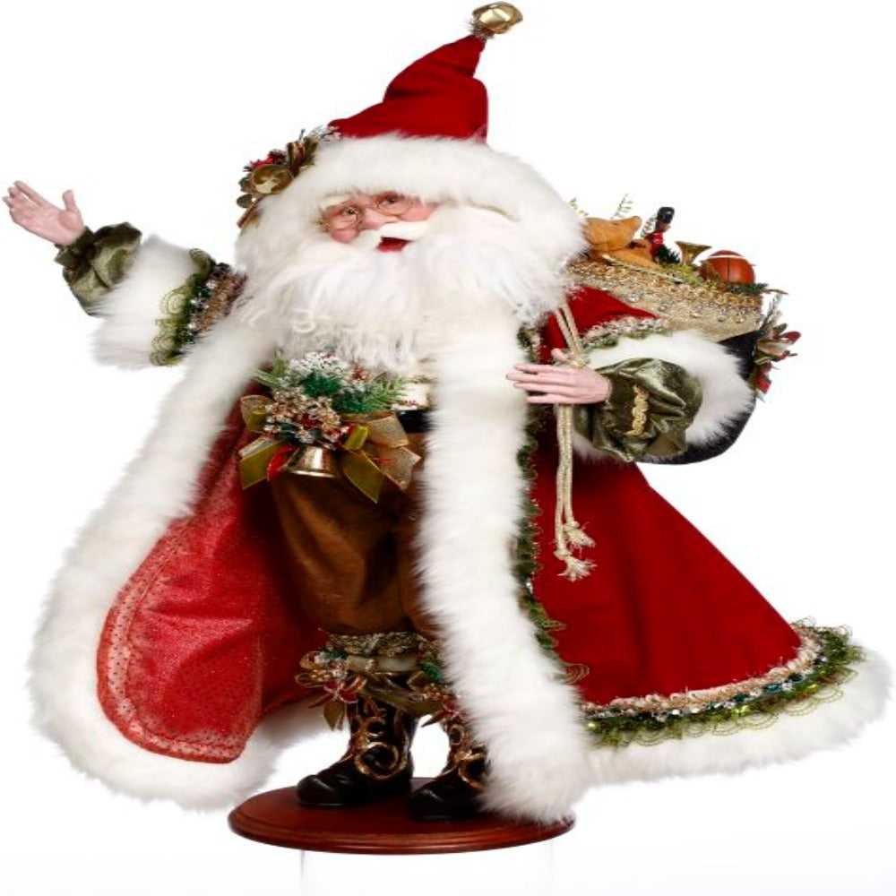 27" Bavarian Santa by Mark Roberts – Elegant Christmas Decoration