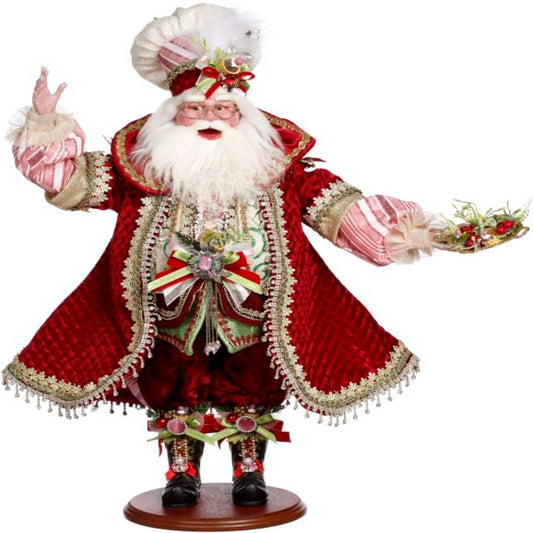 26" Cupcake Santa – Whimsical Christmas Decoration