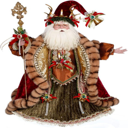 27" Father Christmas Santa – Classic Holiday Figurine