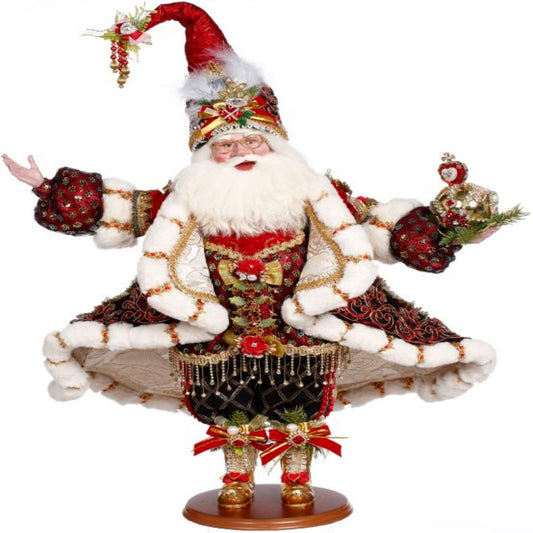 27" Heart of Father Christmas Santa – Elegant Christmas Figurine