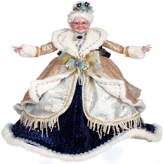 24" Mrs. Claus at the Ball – Elegant Christmas Figurine