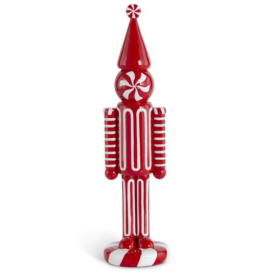 14" Candy Nutcracker - Sweet Christmas Decoration with Classic Charm