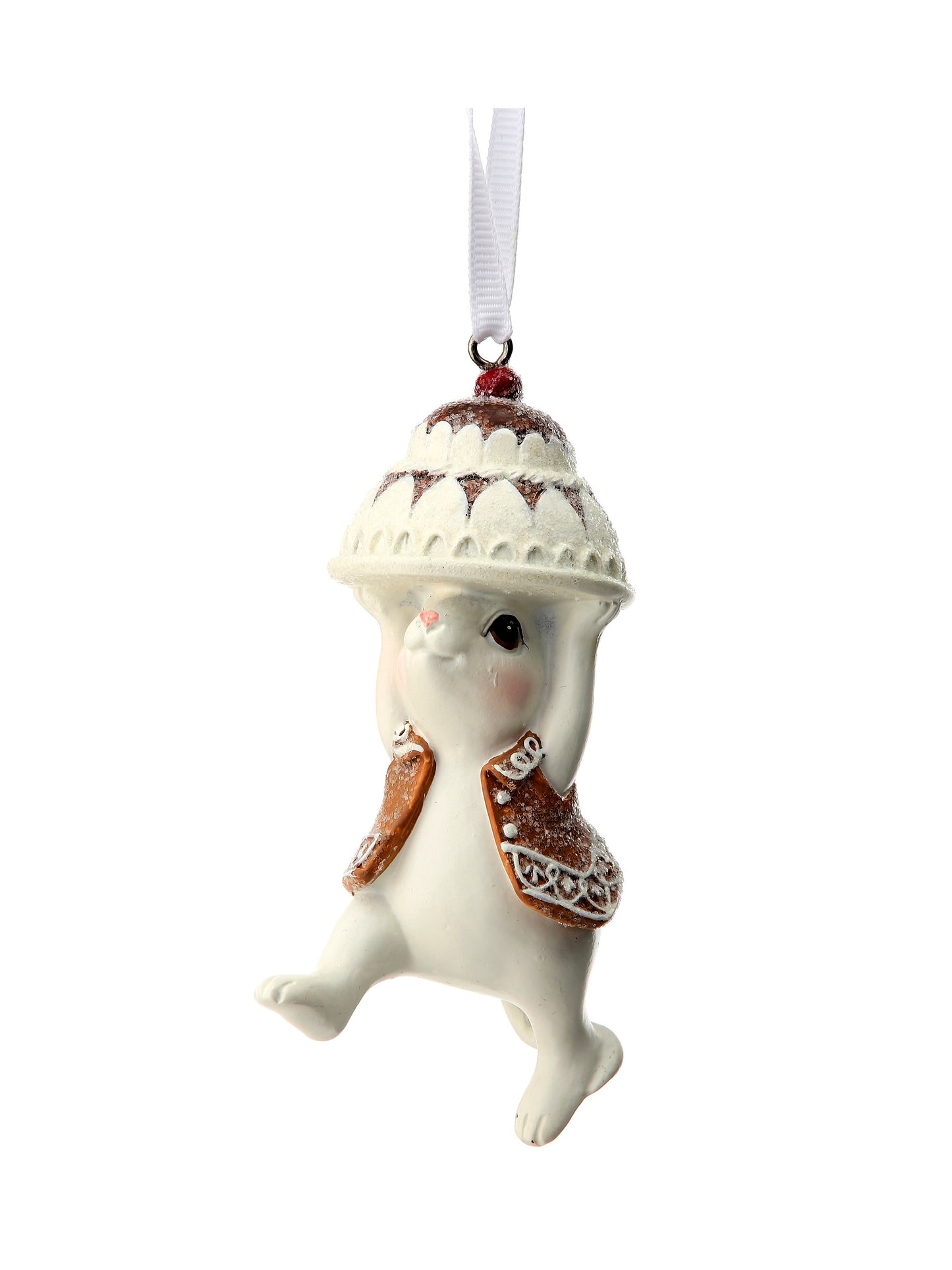 3" Gingerbread Baking Mice Ornaments – Adorable Christmas Decorations with Cake and Cookie Designs