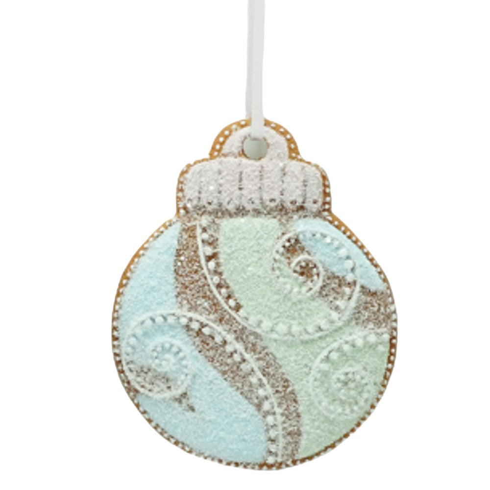 4" Pastel Gingerbread Ornament – Charming Christmas Tree Decoration