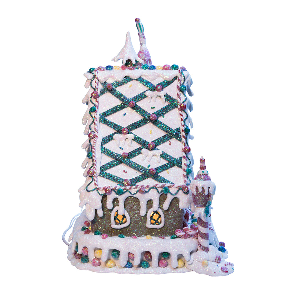 13" Gingerbread House with Lights - Perfect Christmas Decoration for Your Home
