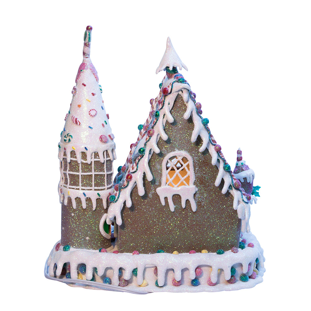 13" Gingerbread House with Lights - Perfect Christmas Decoration for Your Home