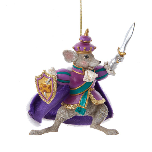 5” Mouse King Ornament  Charming Nutcracker Christmas Decoration