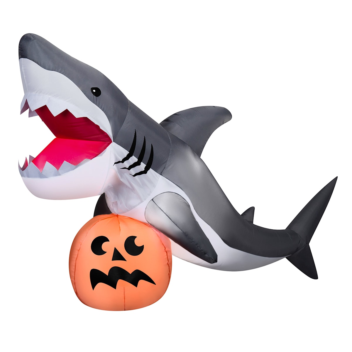 Giant 7.5′ Shark Halloween Inflatable – Lighted, Animated & Roaring